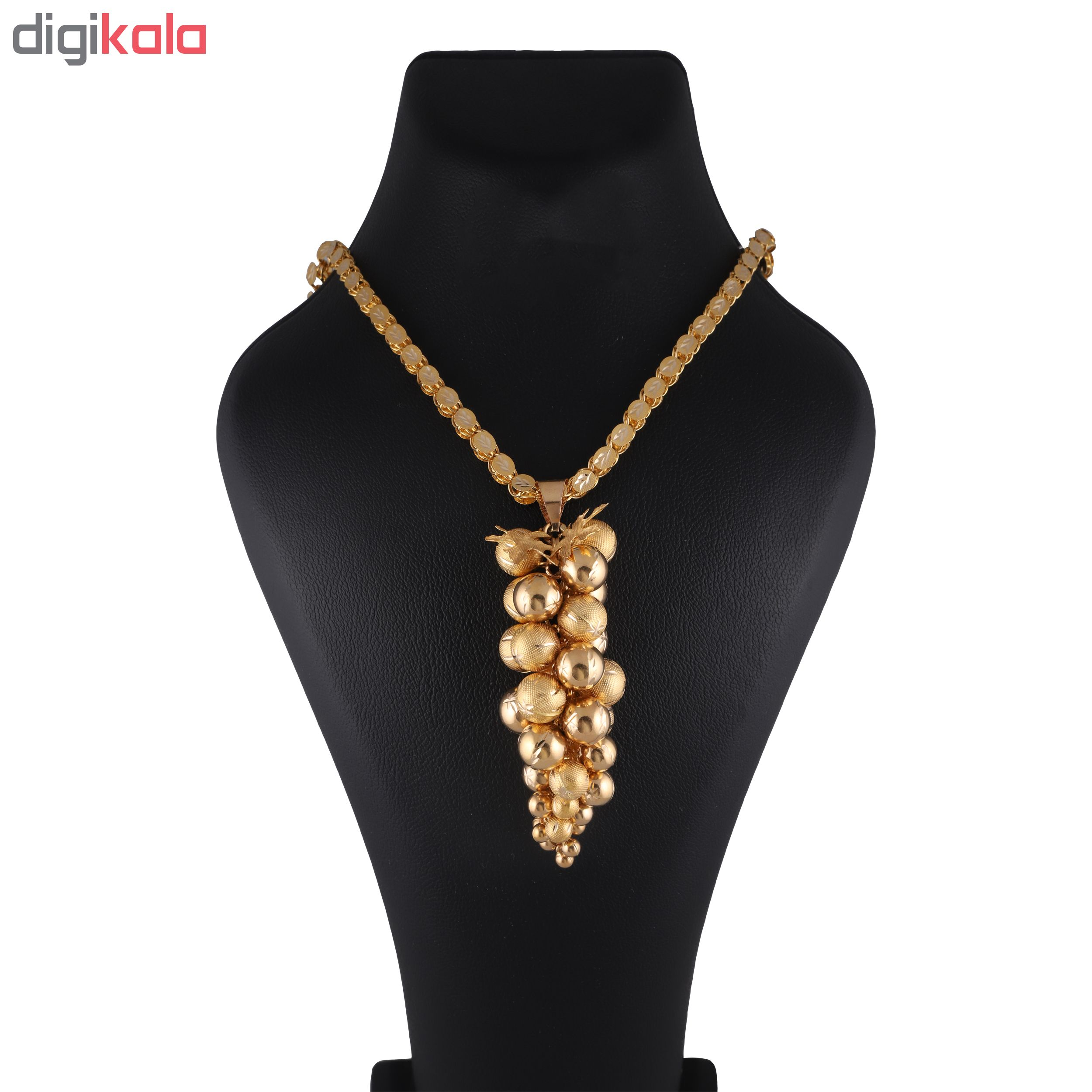 گردنبند طلا 18 عیار زنانه کد G455