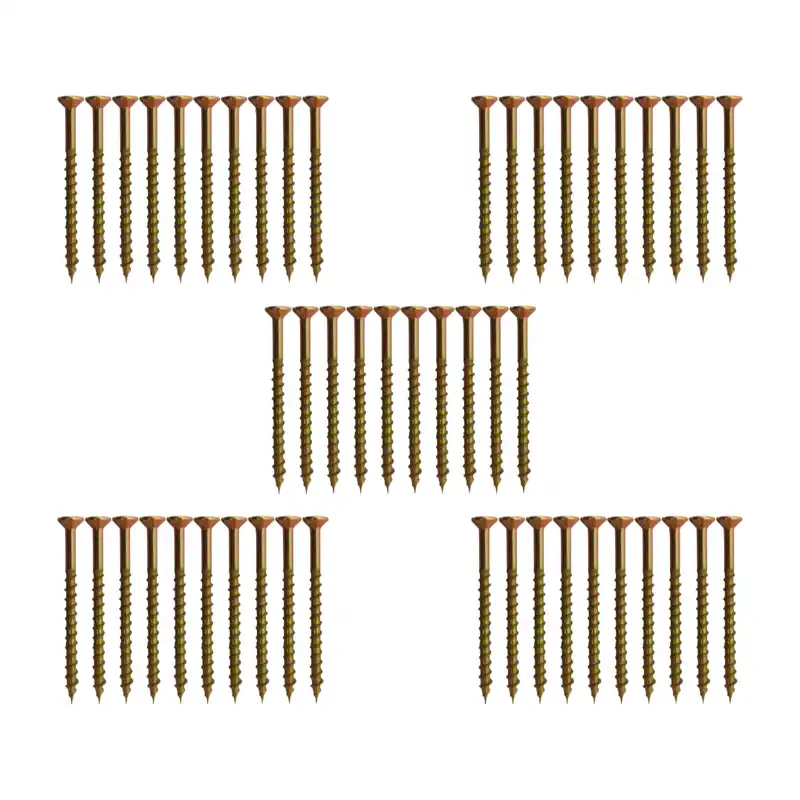 پیچ چوب دو سو کد 103029 بسته 50 عددی