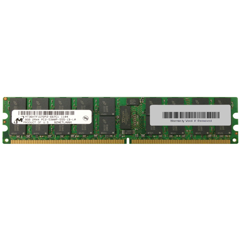 رم سرور DDR2 تک کاناله 667 مگاهرتز CL5 میکرون مدل MT36HTF1G72PZ-667C1 ظرفیت 8 گیگابایت
