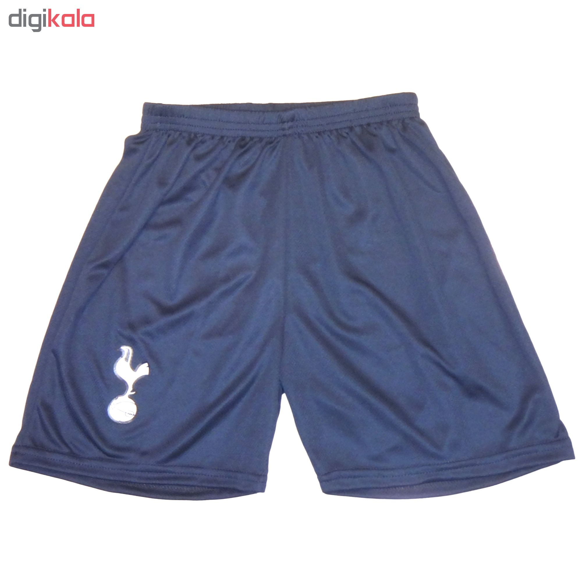 ست پیراهن و شورت ورزشی پسرانه طرح تاتنهام کد Tottenham-2020