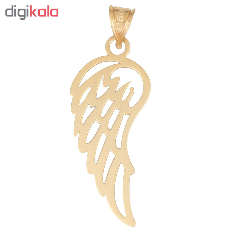 آویز گردنبند طلا 18عیار زنانه طرح بال کد SG246 آویز گردنبند طلا 18عیار زنانه طرح بال کد SG246