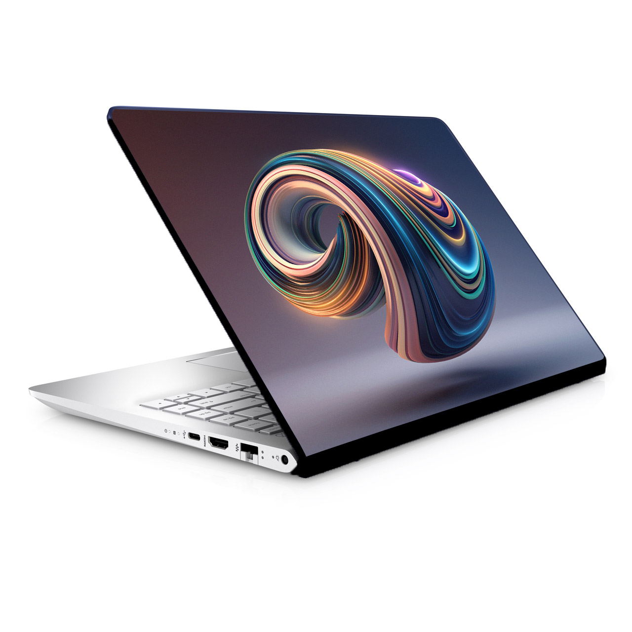 استیکر لپ تاپ طرح دایره سه بعدی مدل TIE163 مناسب برای لپ تاپ 15.6 اینچ