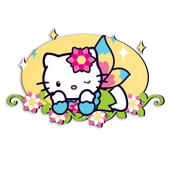 استیکر دیکوماس مدل 5 Hello Kitty کد DMS-WS144    
