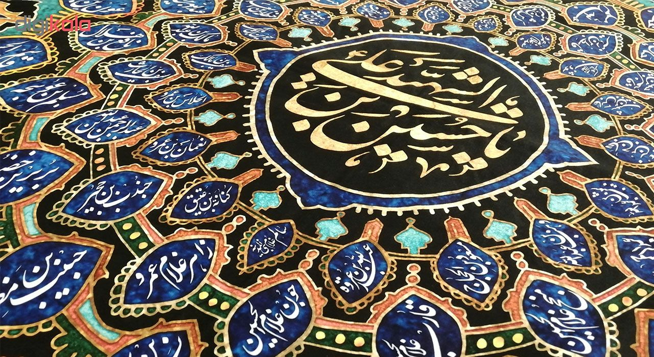 پرچم طرح اسامی شهدای کربلا کد sub01