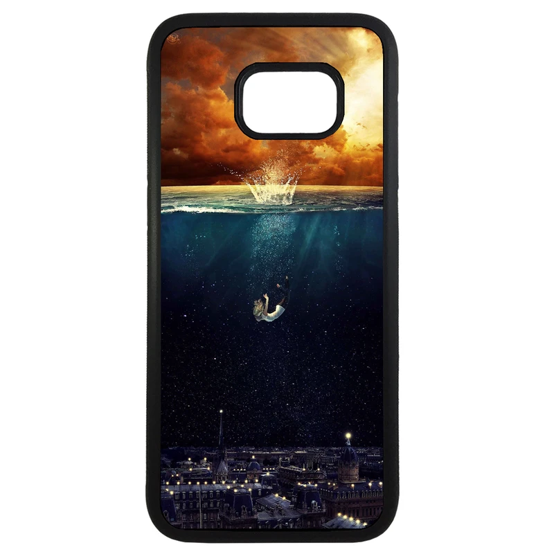 کاور طرح نقاشی کد 11054094251 مناسب برای گوشی موبایل سامسونگ galaxy s6 edge plus