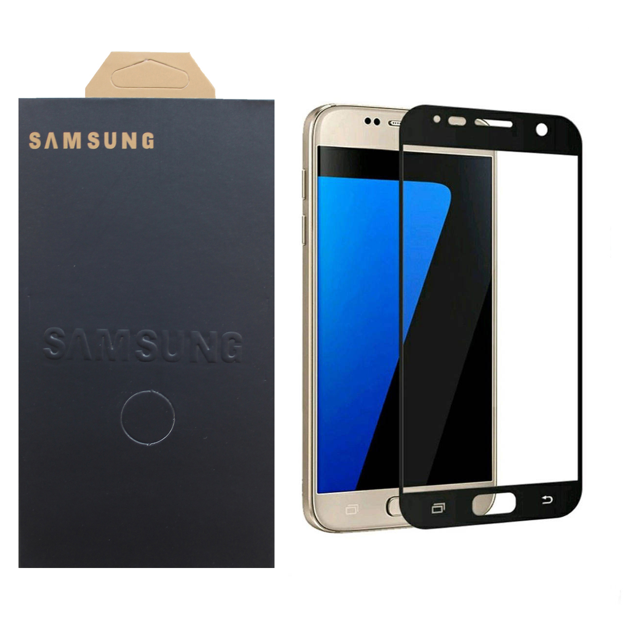 نقد و بررسی محافظ صفحه نمایش 6D مدل SAM7 مناسب برای گوشی موبایل سامسونگ Galaxy S7 توسط خریداران