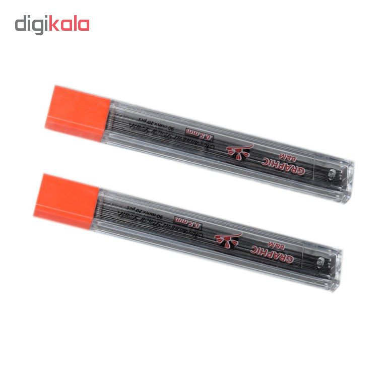 نوک مداد نوکی 0.5 میلی متری کد 0528-98 بسته 2 عددی