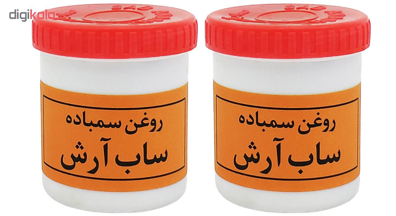 روغن سمباده ساب آرش مدل NA220 حجم 130 میلی‌لیتر بسته 2 عددی