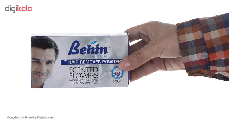 پودر موبر بهین مدل W-M وزن 100 گرم مجموعه 2 عددی