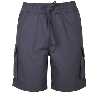 شلوارک مردانه دل مد گروپ مدل 249016852 کتان رنگ آبی نفتی