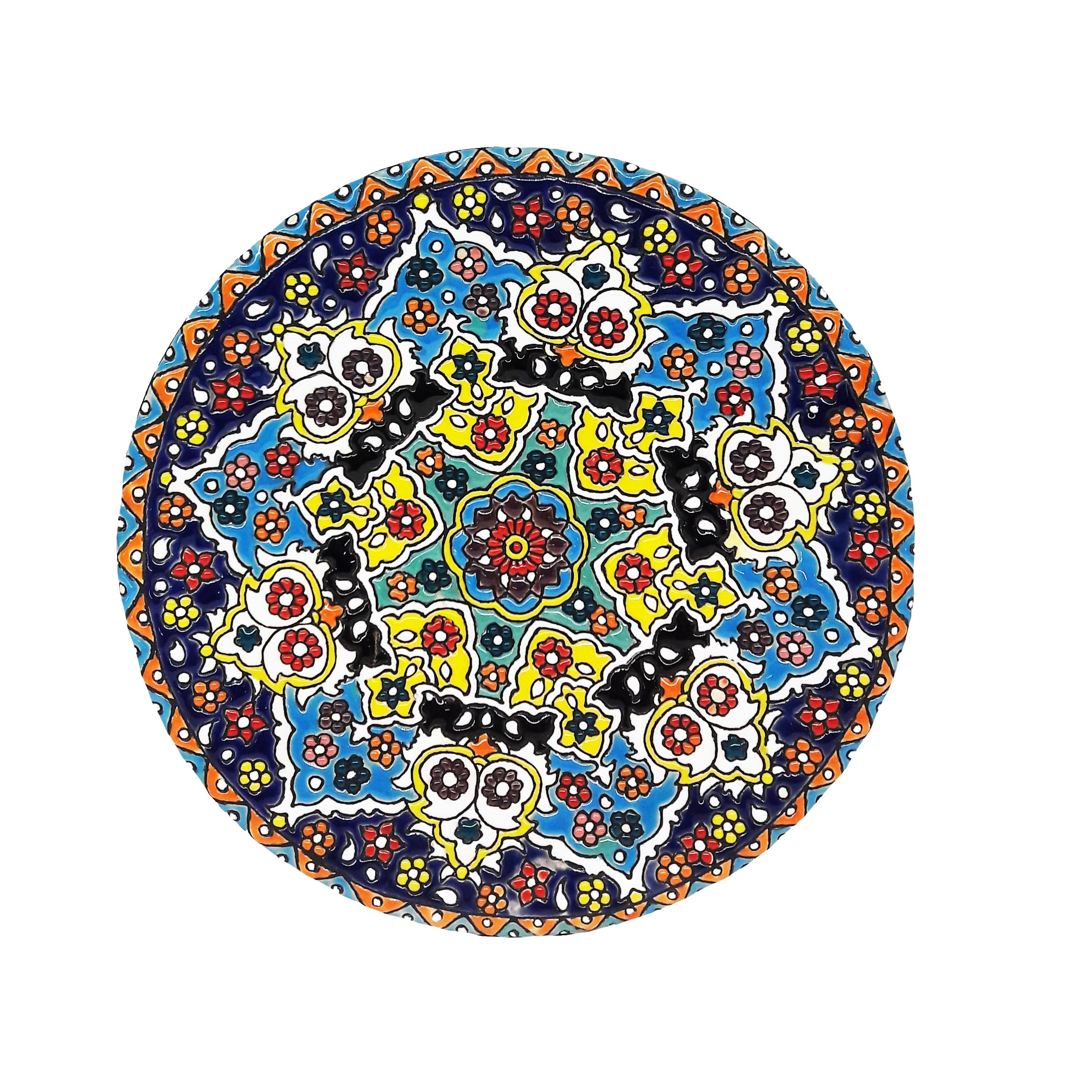 بشقاب میناکاری کد 106