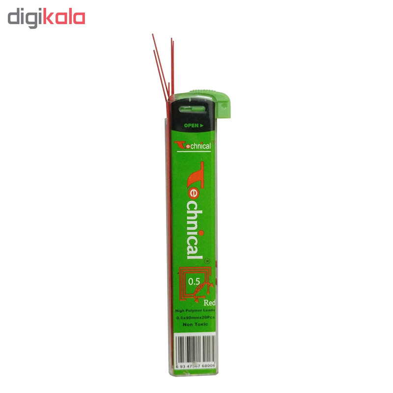 نوک مداد نوکی 0.5 میلی متری تکنیکال مدل R20