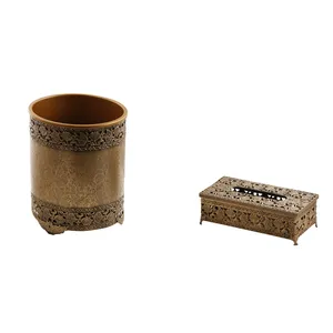 ست سطل و جای دستمال کاغذی دیانا کد MPYT - DLT151-B1110