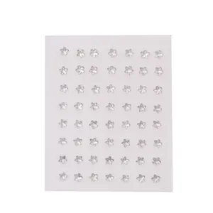 پیرسینگ بینی طرح ستاره کد PB1001 بسته 56 عددی