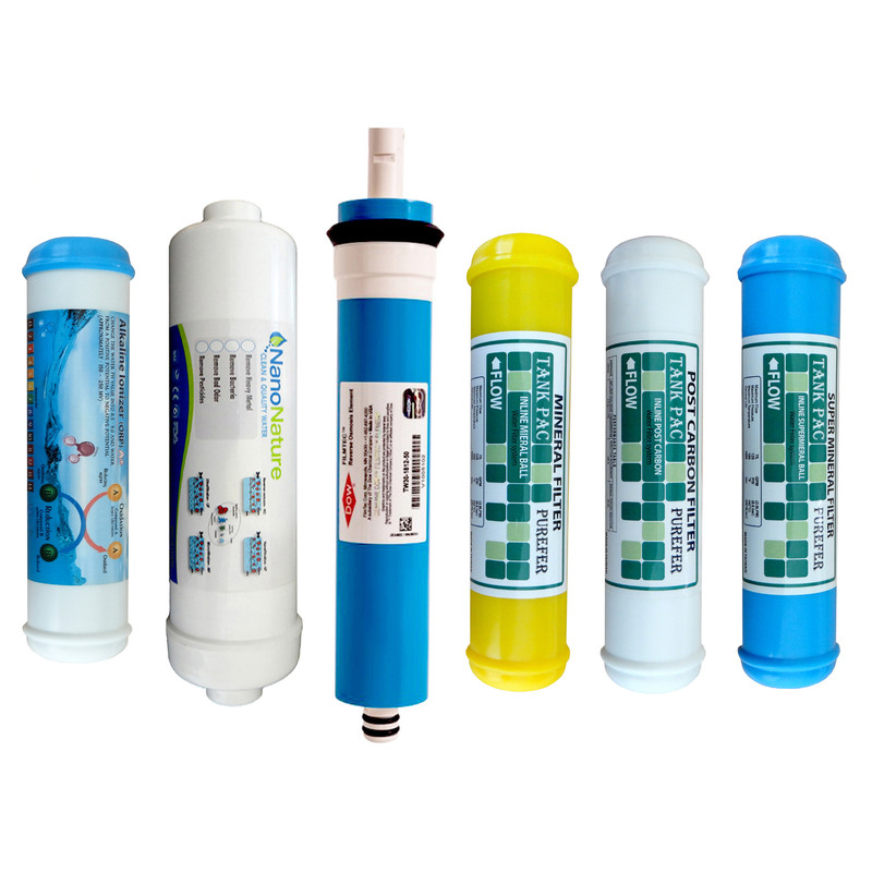 فیلتر دستگاه تصفیه کننده آب مدل TP-F700 مجموعه 6 عددی