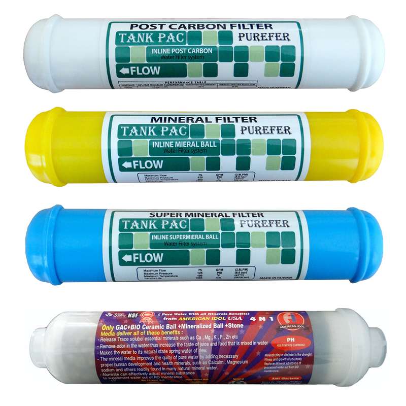 فیلتر دستگاه تصفیه کننده آب مدل TP -F330 مجموعه 4 عددی فیلتر دستگاه تصفیه کننده آب مدل TP -F330 مجموعه 4 عددی