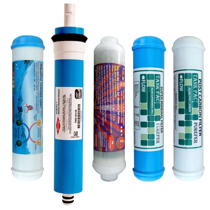 فیلتر دستگاه تصفیه کننده آب مدل TP -F550 مجموعه 5 عددی فیلتر دستگاه تصفیه کننده آب مدل TP -F550 مجموعه 5 عددی