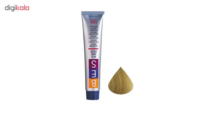 رنگ مو بس شماره 8.72 حجم 100 میلی لیتر رنگ بلوند تنباکویی روشن