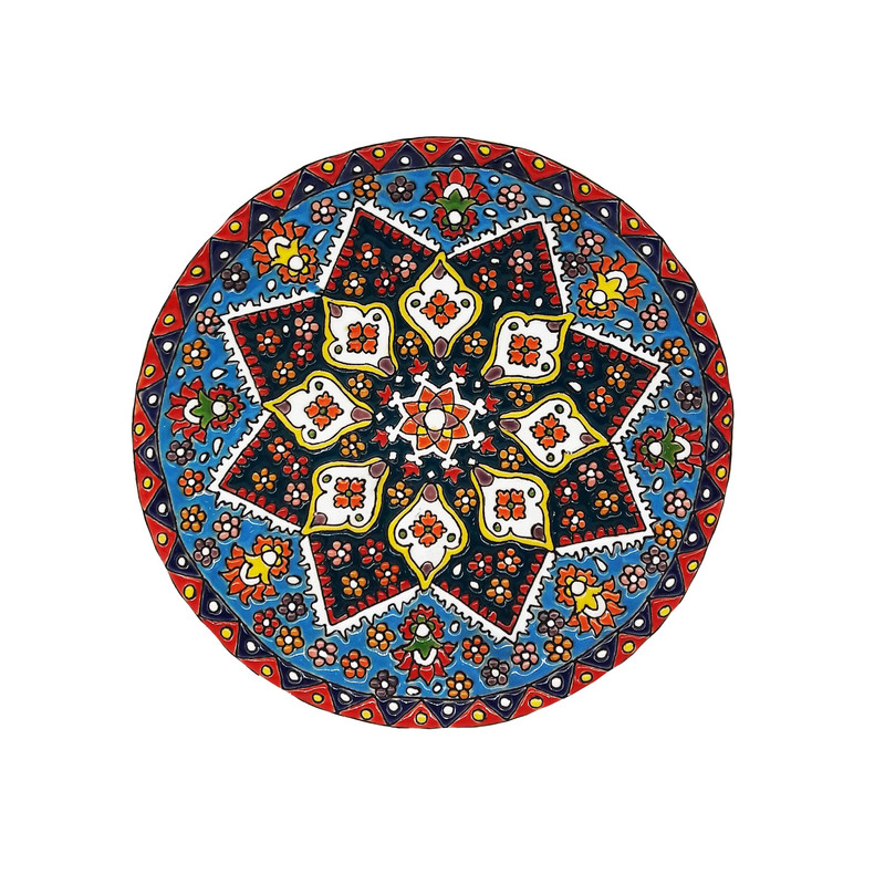 بشقاب میناکاری کد 111