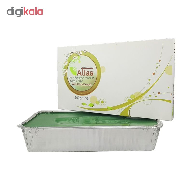 وکس موبر اطلس مدل Olive وزن 500 گرم وکس موبر اطلس مدل Olive وزن 500 گرم