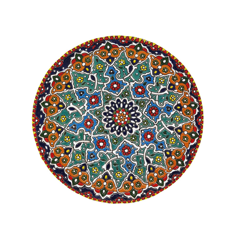 بشقاب میناکاری کد 117