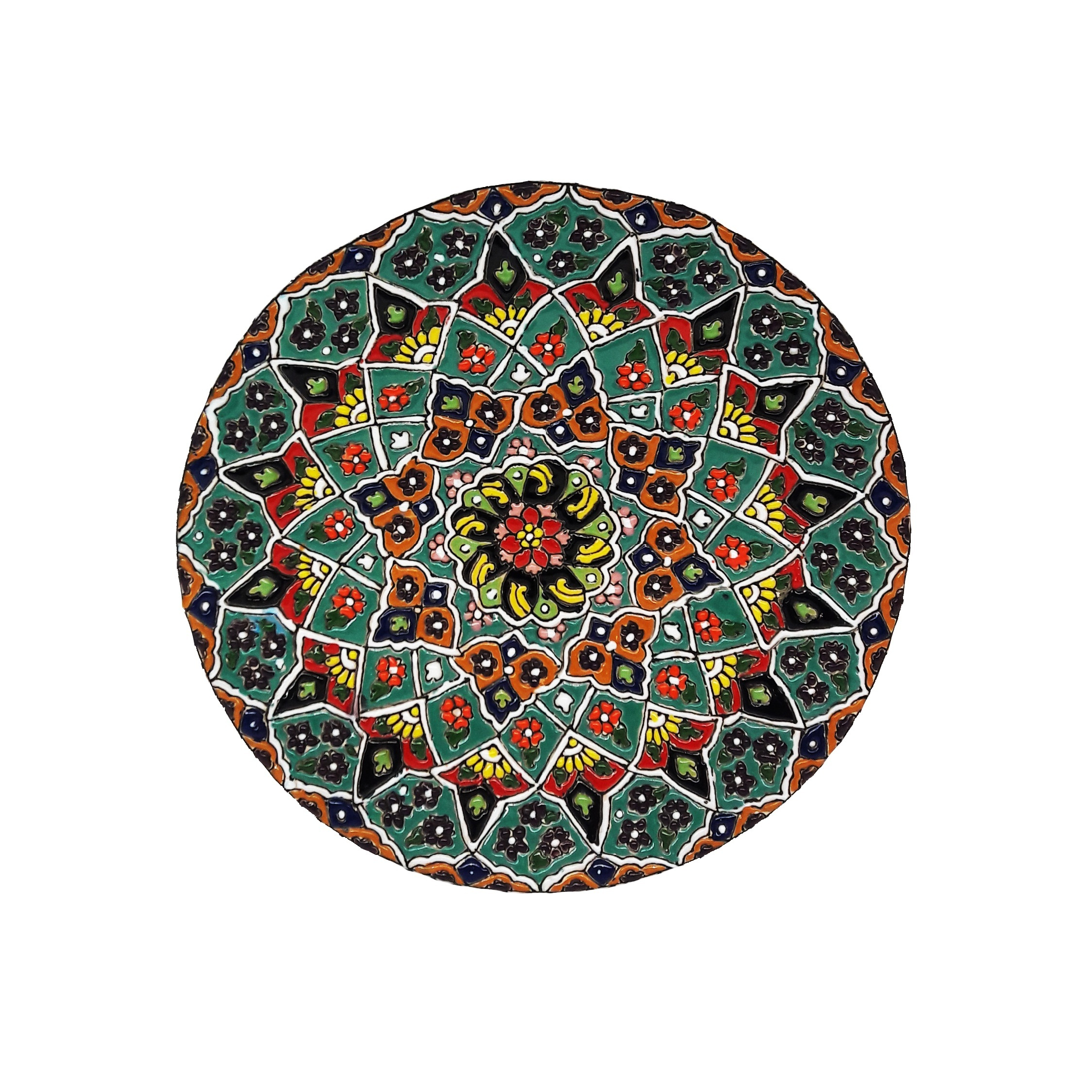 بشقاب میناکاری کد 118