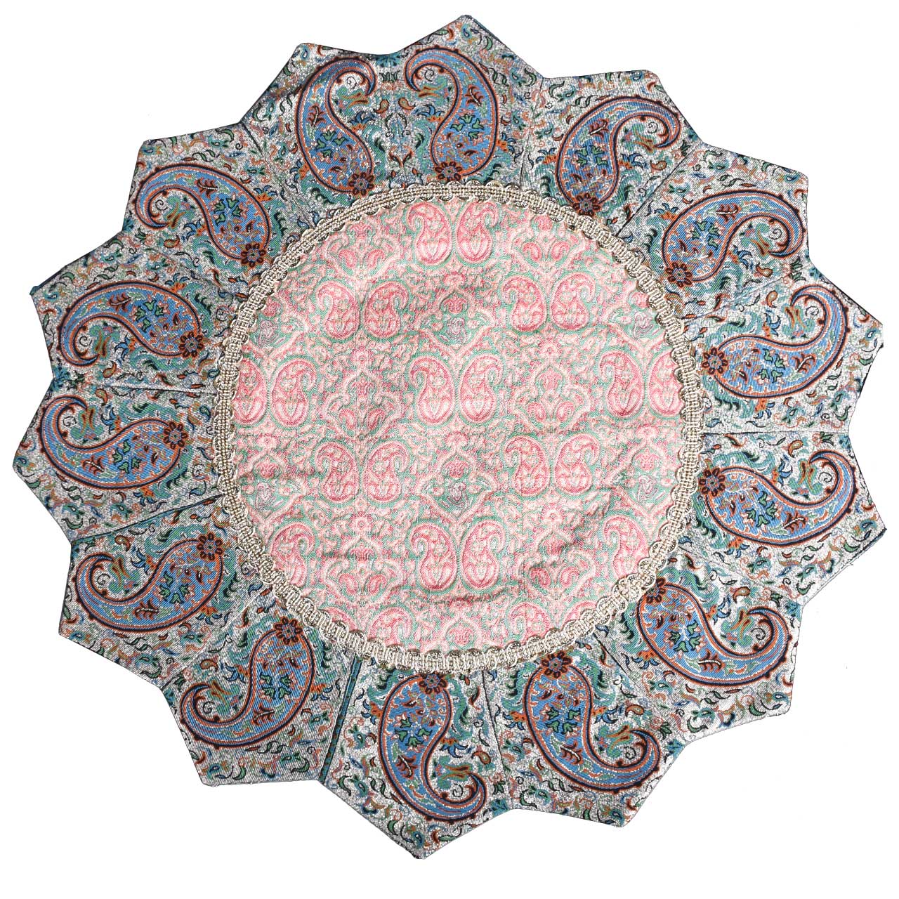 رومیزی ترمه طرح خورشید مدل 41-33