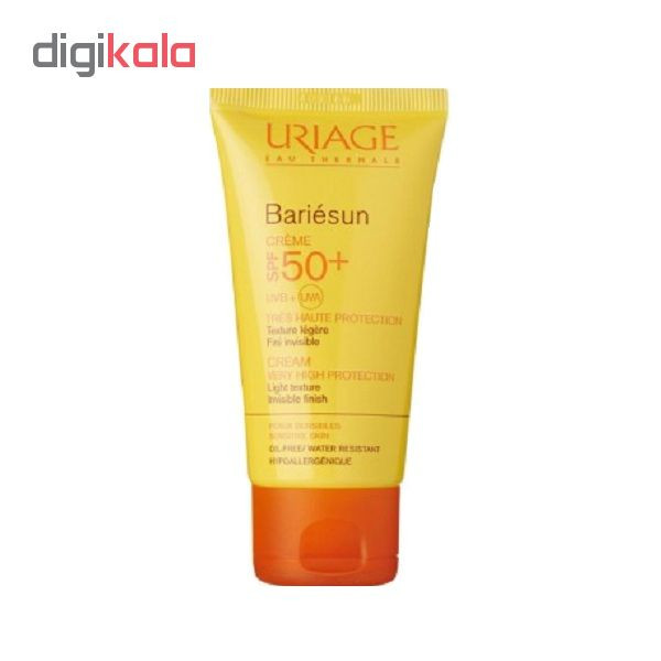 کرم ضد آفتاب اوریاژ سری Bariesun مدل Invisible Finish cream حجم 50 میلی لیتر