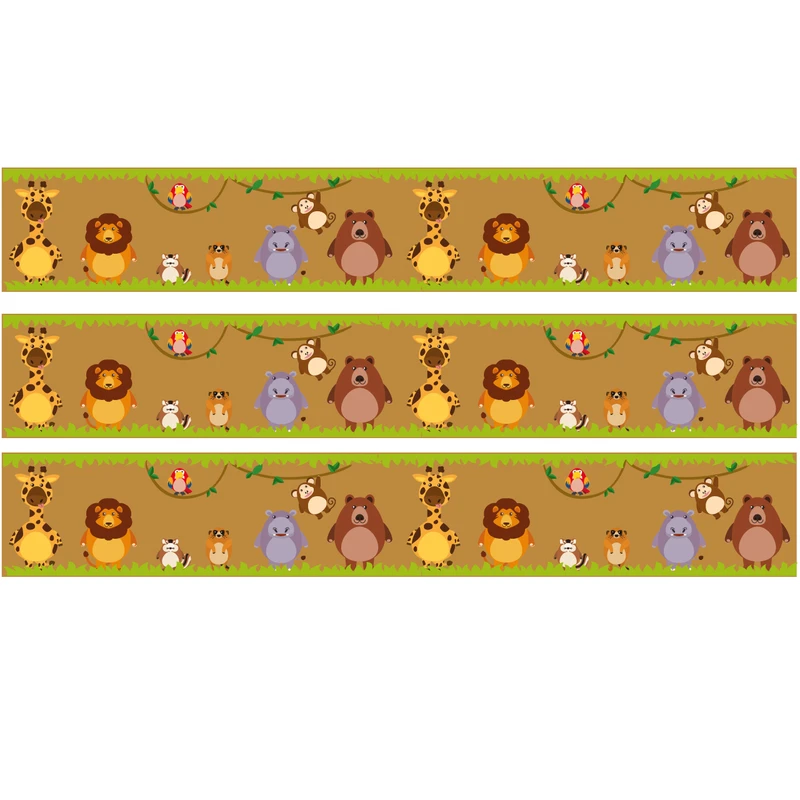 استیکر دیواری باروچین طرح حیوانات در پارک