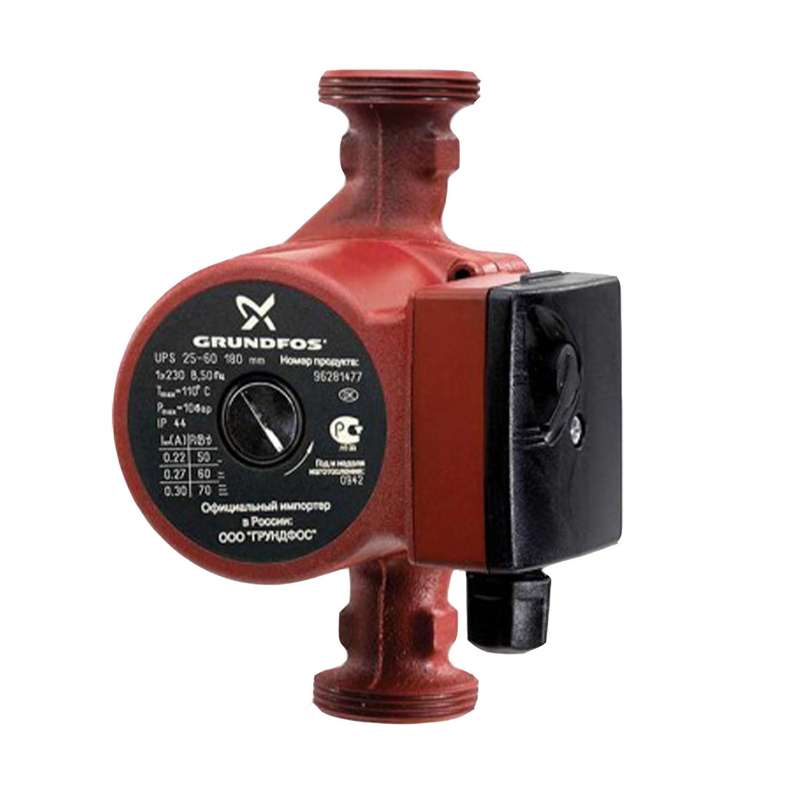 پمپ سیرکولاتور گراندفوس مدل UPS 25-60 180 پمپ سیرکولاتور گراندفوس مدل UPS 25-60 180