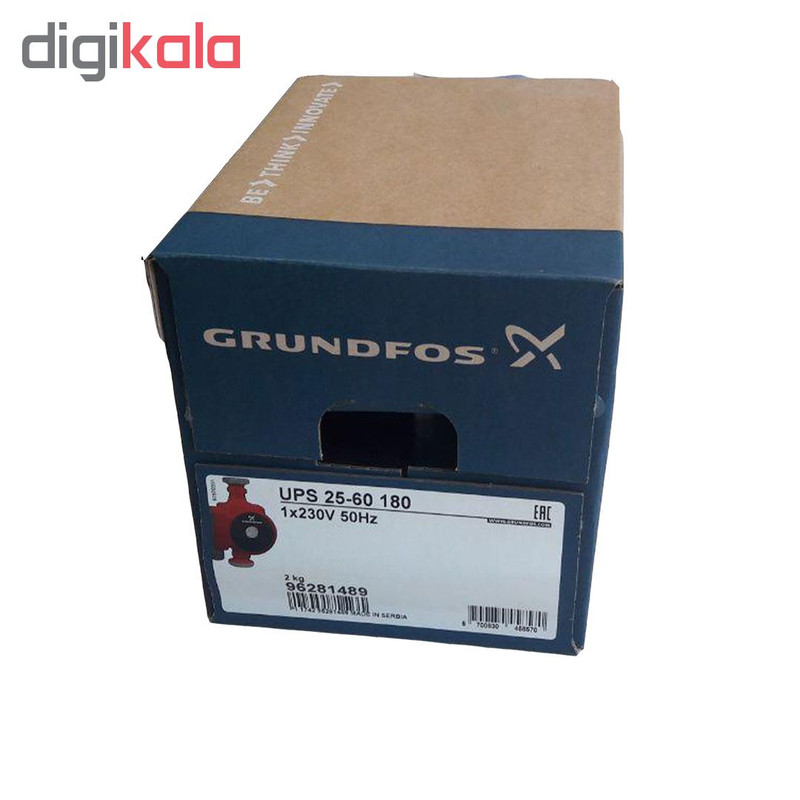 پمپ سیرکولاتور گراندفوس مدل UPS 25-60 180 پمپ سیرکولاتور گراندفوس مدل UPS 25-60 180