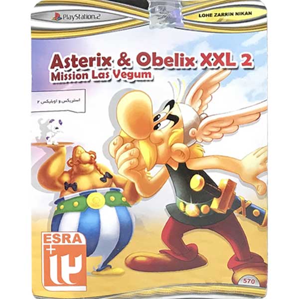 بازی asterix & obelix xxl 2 mission las vegum مخصوص ps2