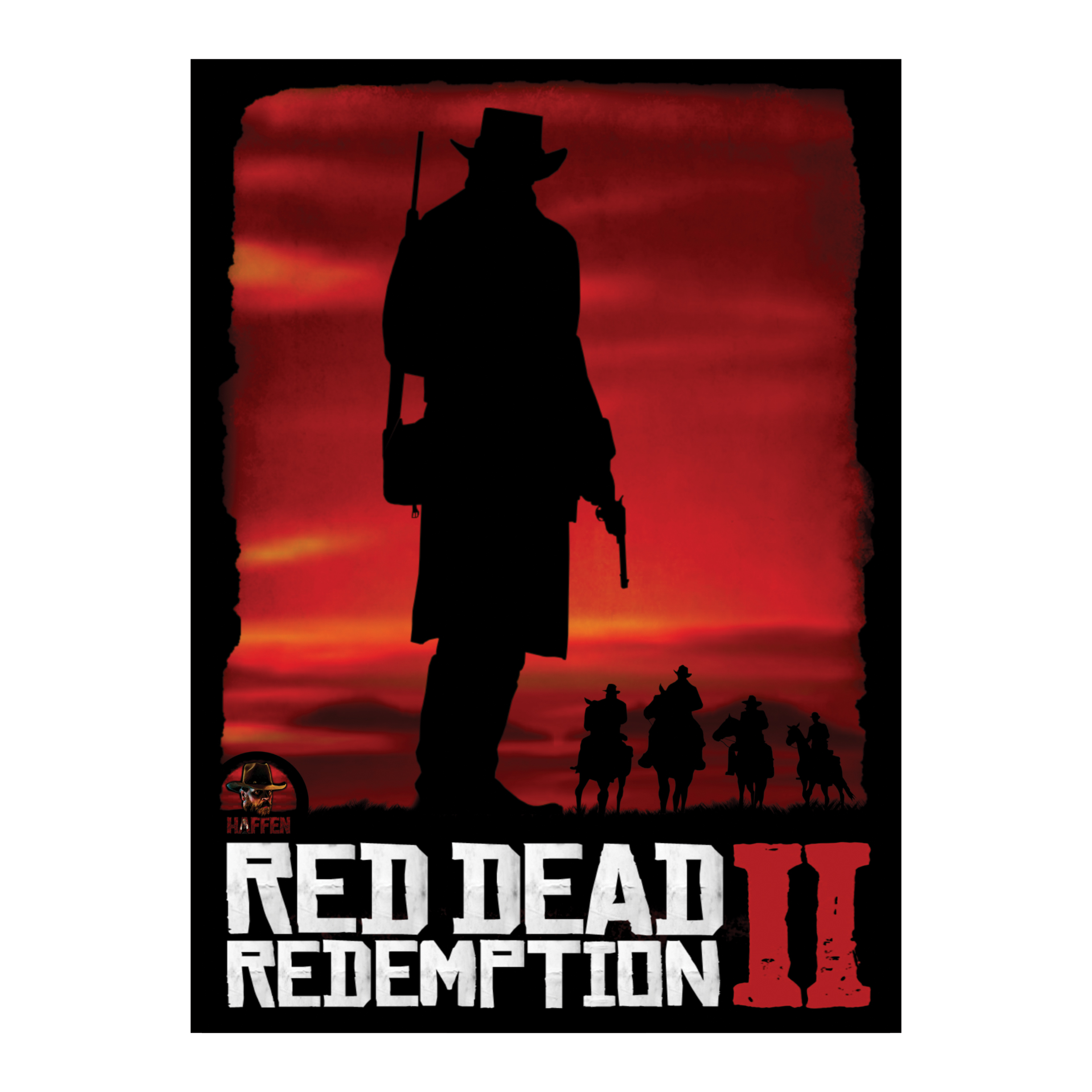 دفتر یادداشت طرح Red Dead Redemption II مدل D-024
