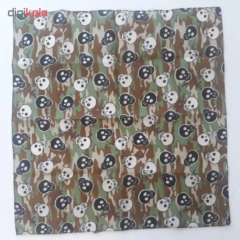 دستمال سر و گردن مدل Army skull