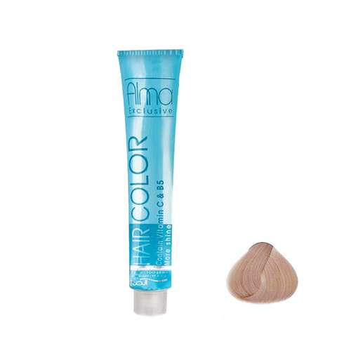 رنگ ابرو آلما مدل exclusive شماره 10.5 حجم 15 میلی لیتر رنگ بلوند عسلی