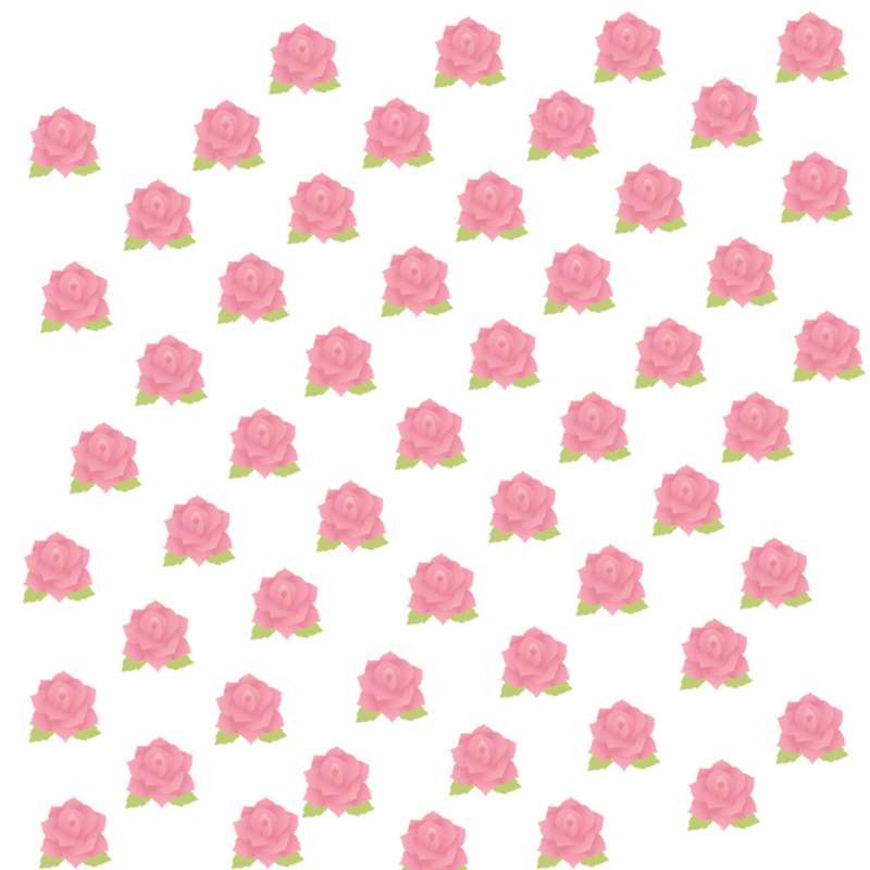 استیکر دیواری طرح رز بسته 60 عددی