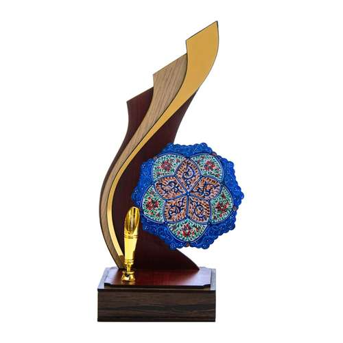 مجسمه میناکاری گالری رجایی مدل گلاره