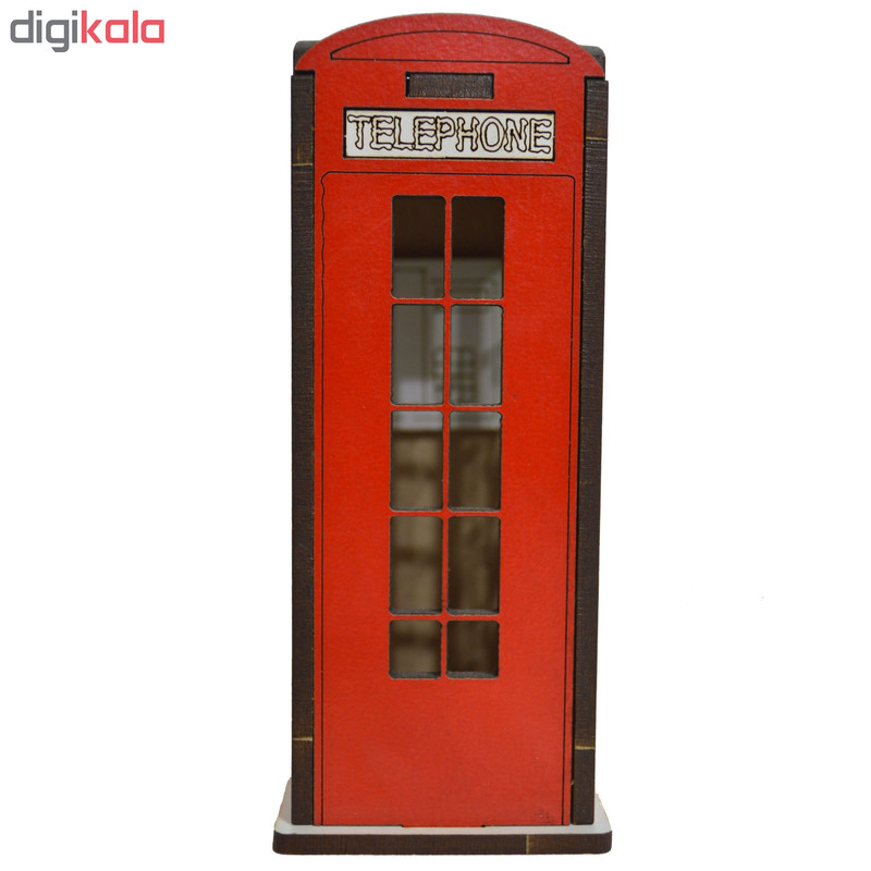 ماکت طرح کیوسک تلفن ساده