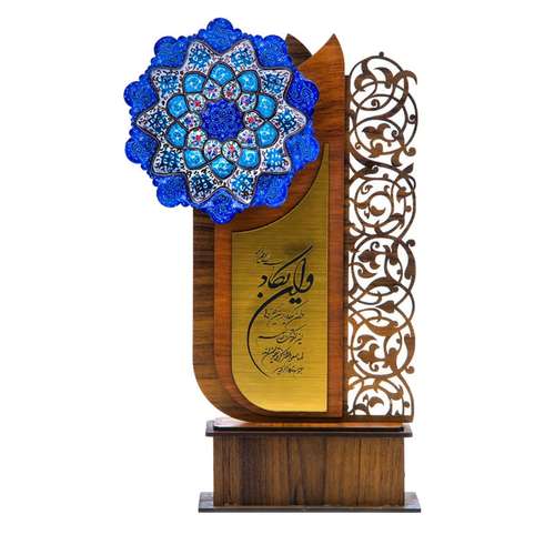 مجسمه میناکاری گالری رجایی طرح و ان یکاد