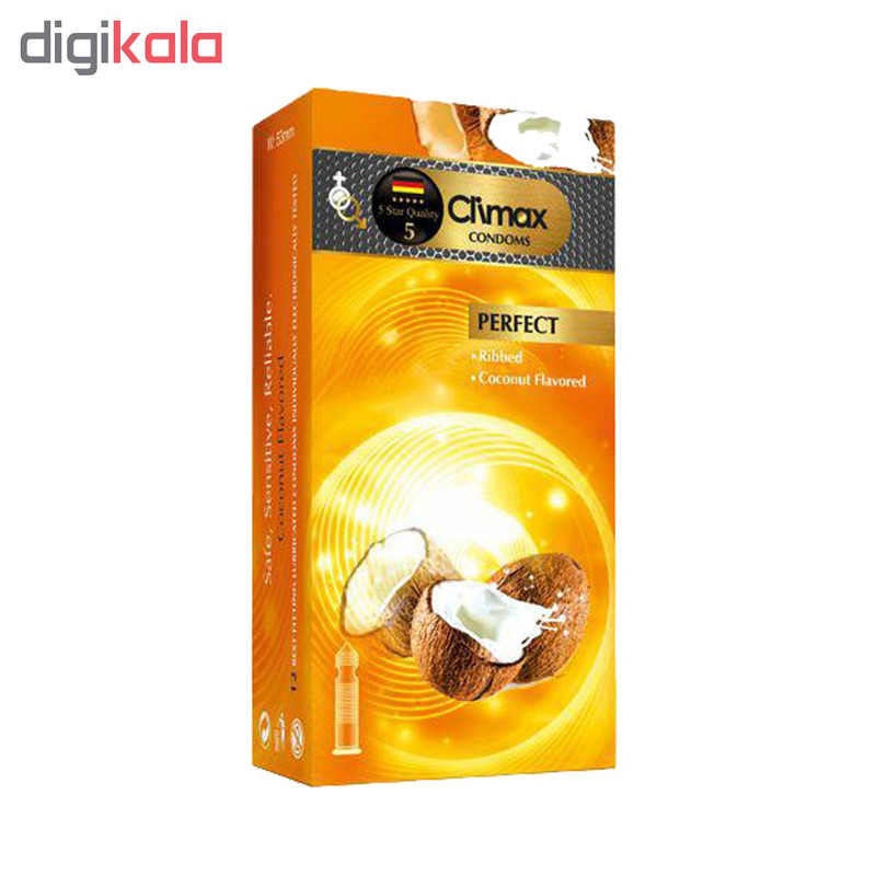 کاندوم کلایمکس مدل Perfect بسته 12 عددی به همراه کاندوم مدل Gift