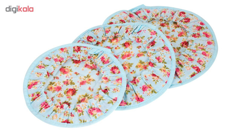 ست دم کنی 3 تکه طرح گلریز کد SH-27