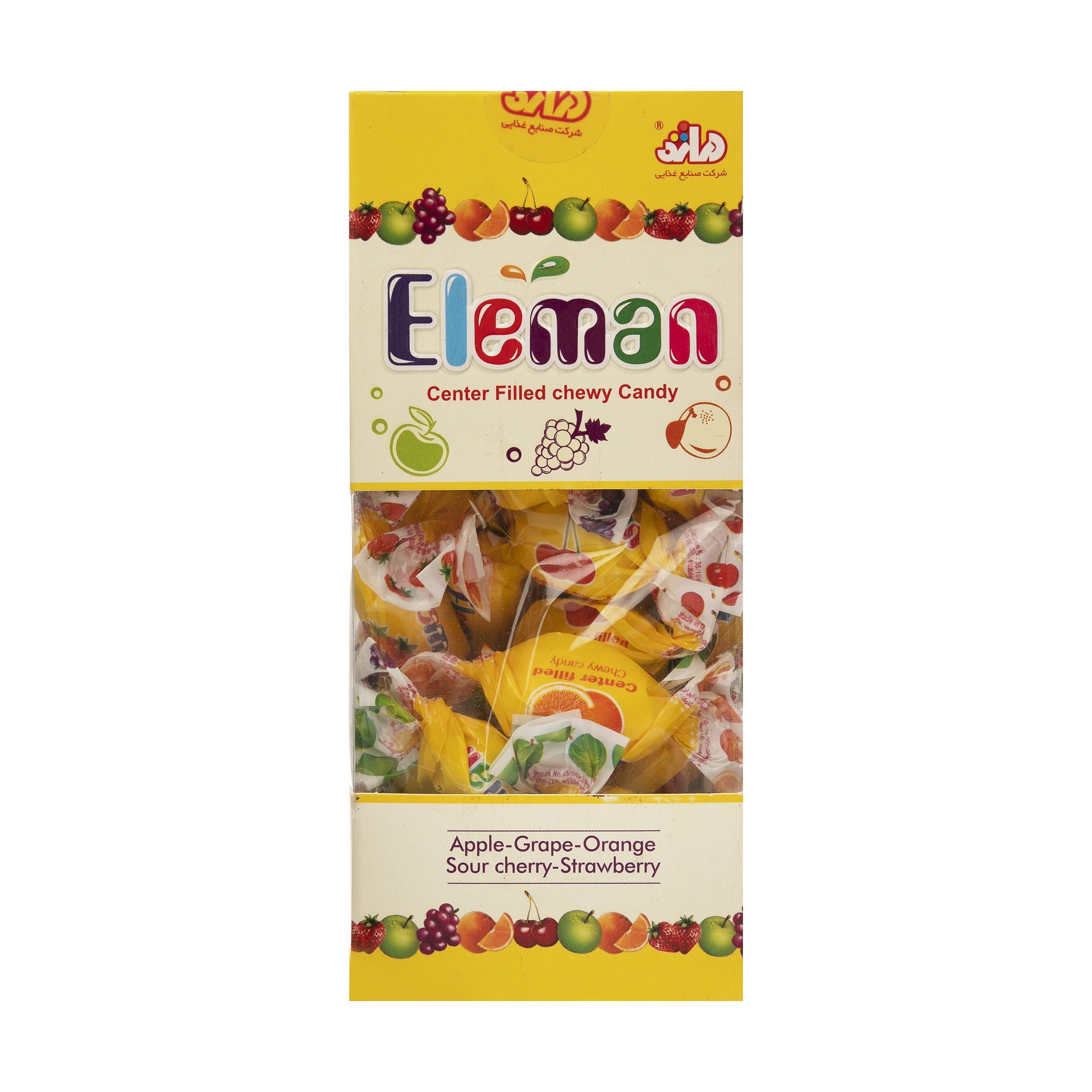 تافی مغزدار المان وزن 200 گرم