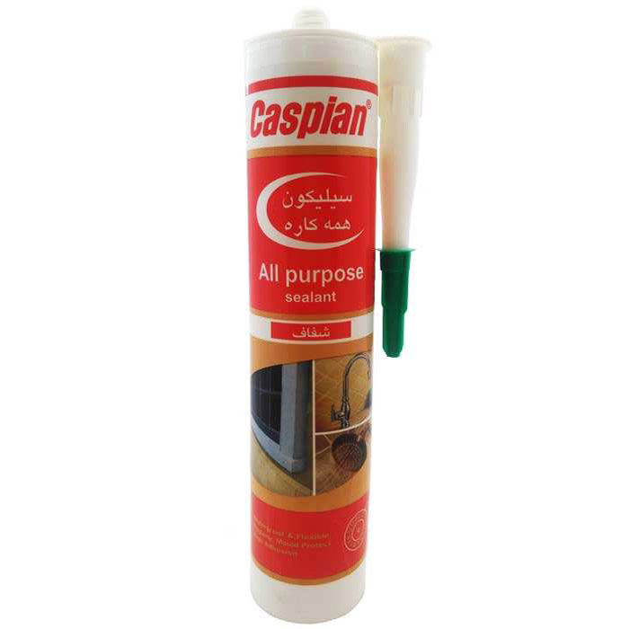 چسب  آکواریوم کاسپین مدل ab12 حجم 300 میلی لیتر بسته 24 عددی