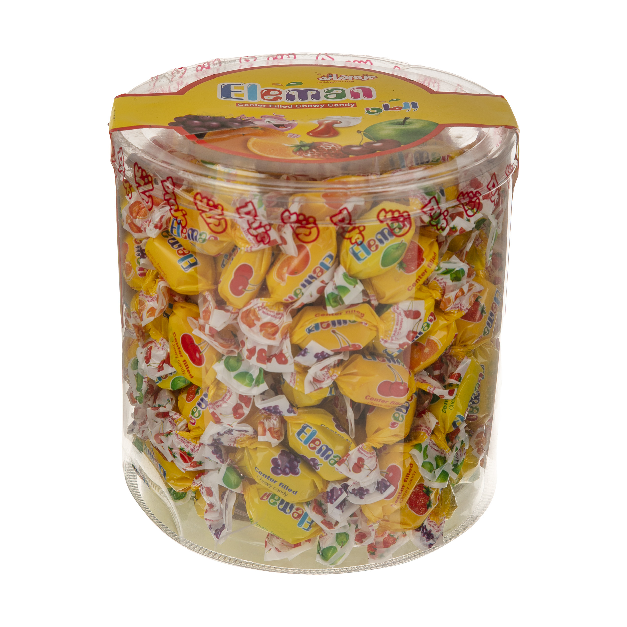 تافی مغزدار المان با طعم میوه ای - 1 کیلوگرم