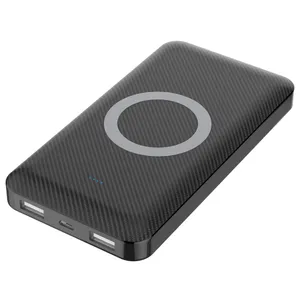 شارژر همراه بی سیم ژیپین مدل WS-T33 ظرفیت 10000 میلی آمپرساعت