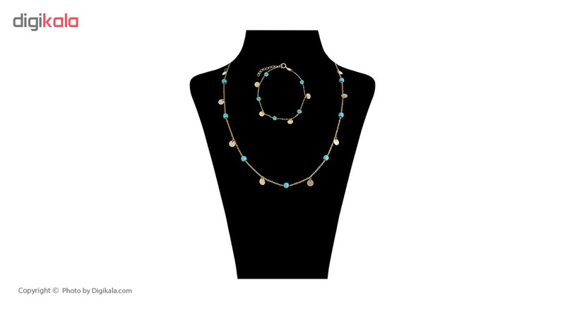 نیم ست طلا 18 عیار زنانه کد 3110