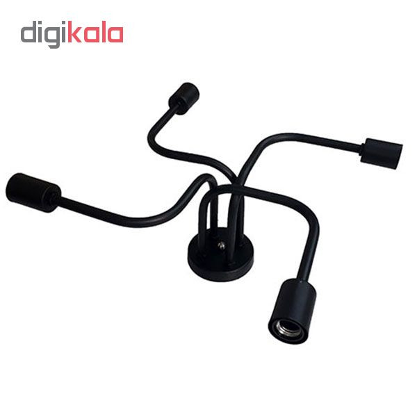 لوستر سقفی 4 شاخه مدل Lux Light کد 102