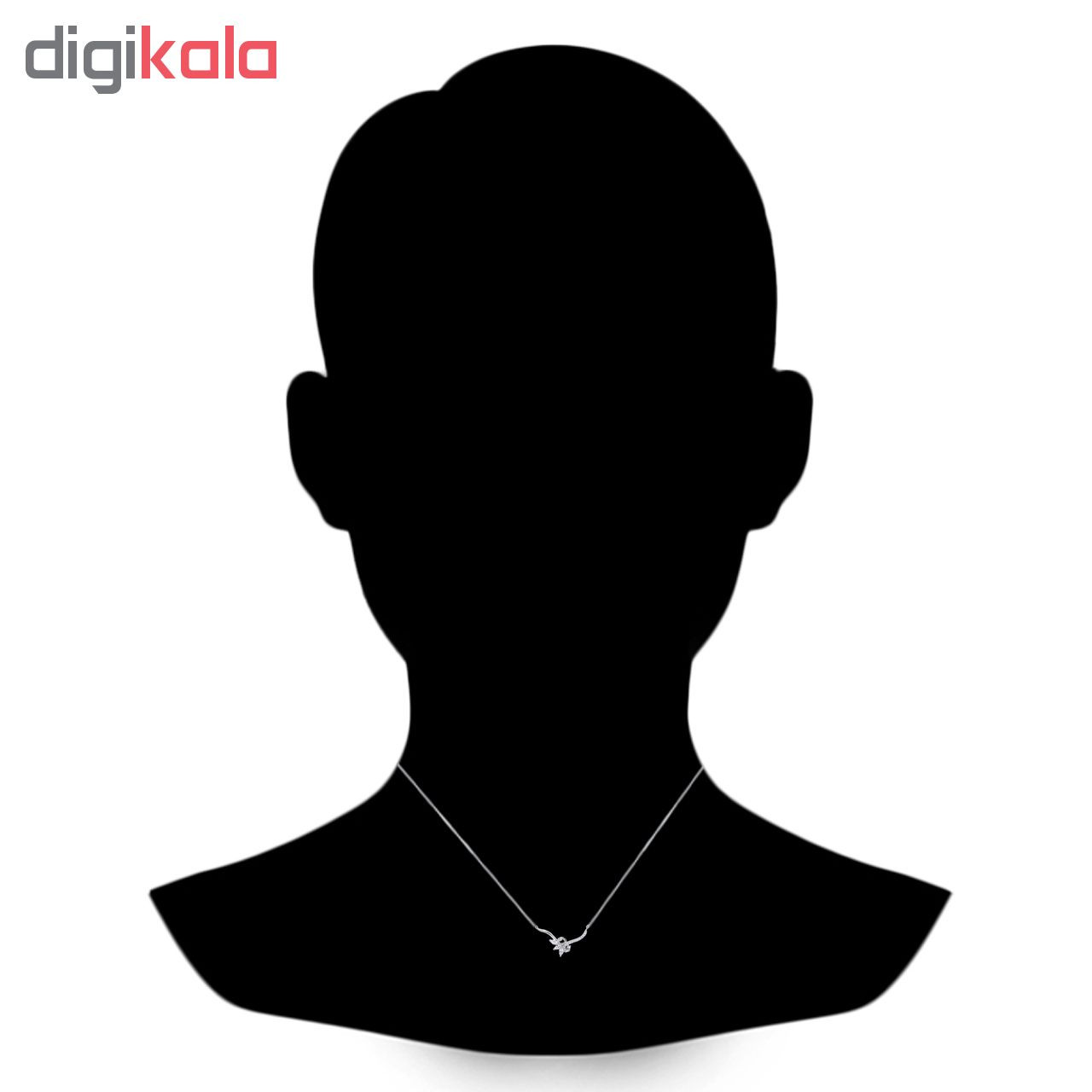 گردنبند نقره زنانه اقلیمه کد GN325