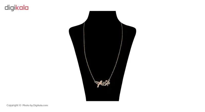 گردنبند طلا 18 عیار زنانه کد 3127