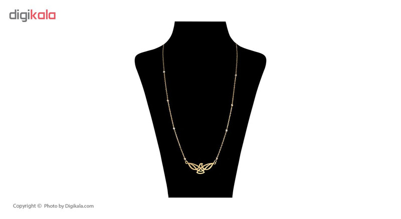 گردنبند طلا 18 عیار زنانه کد 3091